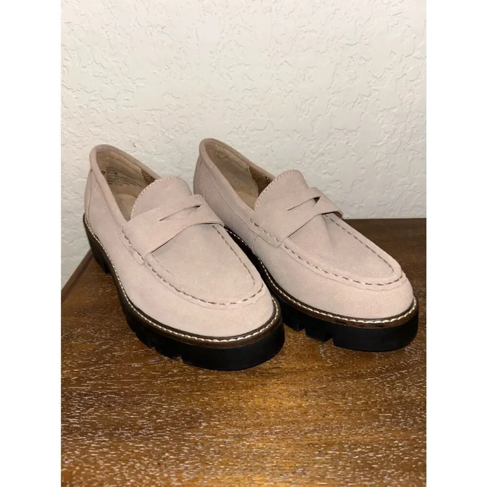 House of Harlow 1960 Gunner Platform Chunky Loafer Shoes